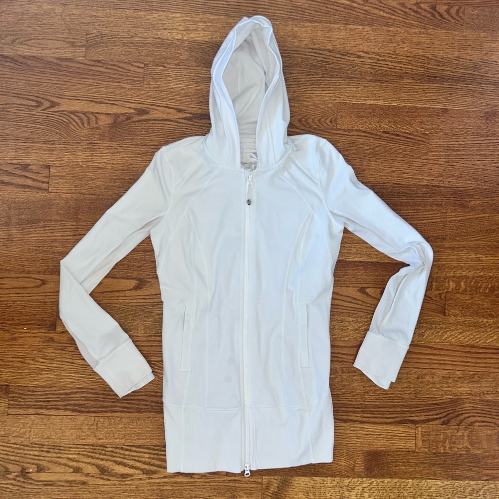 lululemon athletica Ivory Full-Zip Hoodie